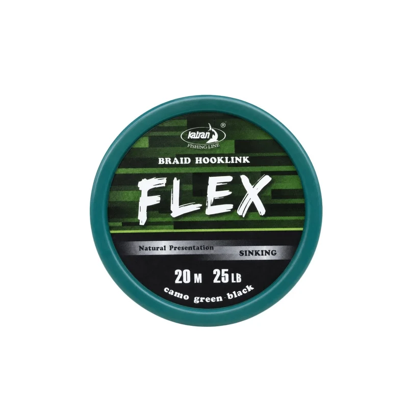 Tresse Katran Hook Links Flex 25 lb 20 m