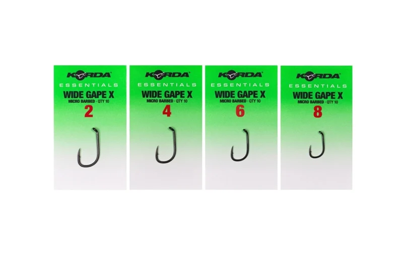 Hameçons Korda Essentials Wide Gape X
