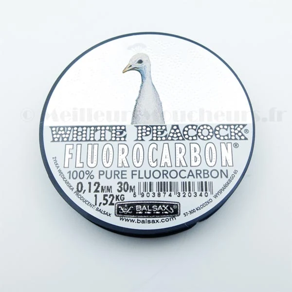 Fluorocarbone White Peacock 30m