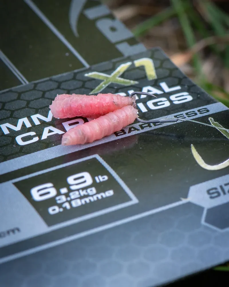 X1 Commercial Carp Rigs 6" Barbless – 15 cm Onderlijnen zonder Weerhaak (8 stuks)