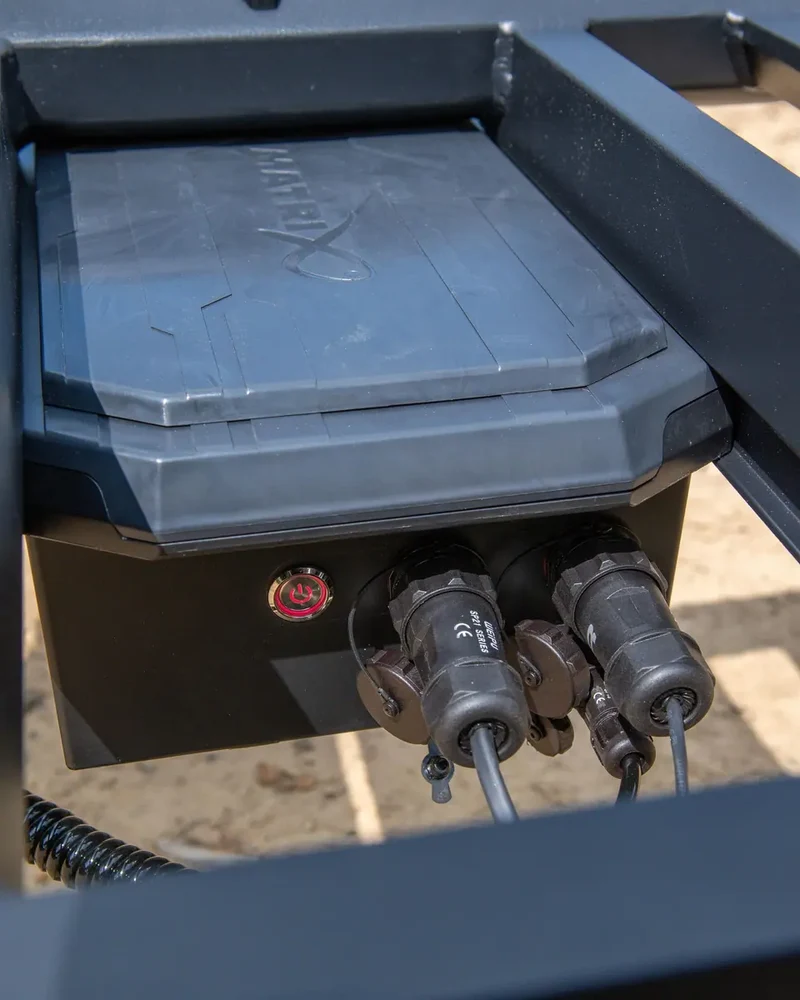 XR Duralite Platform Power Barrow – Elektrische Transportkar