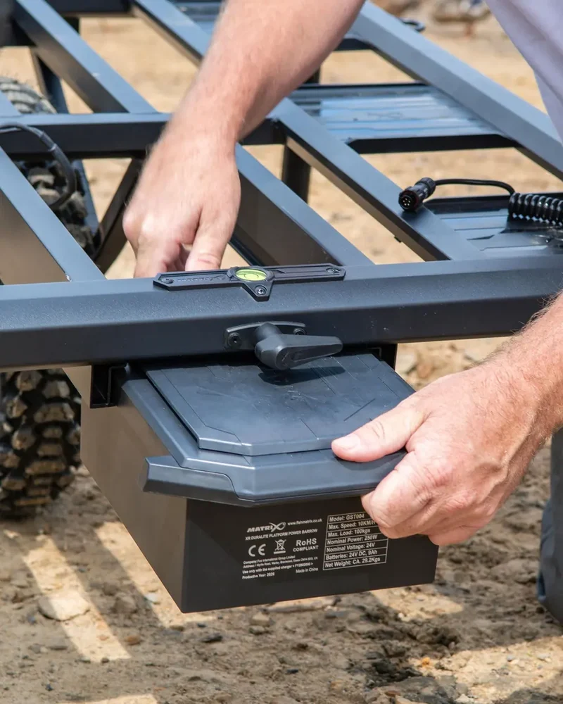XR Duralite Platform Power Barrow – Elektrische Transportkar