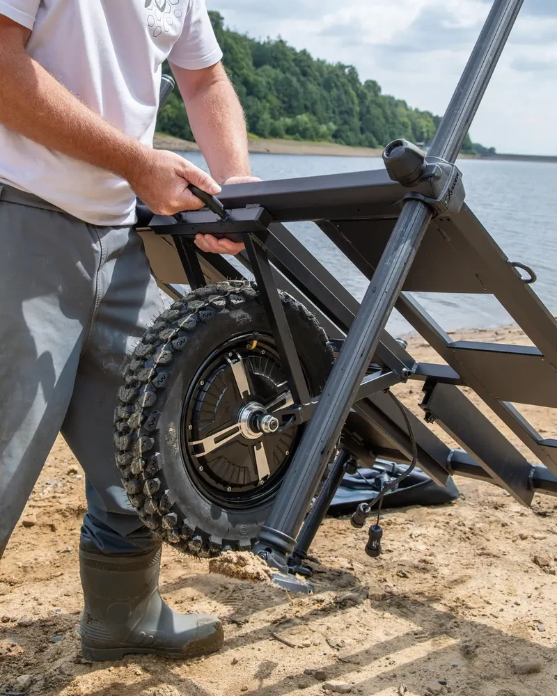 XR Duralite Platform Power Barrow – Elektrische Transportkar