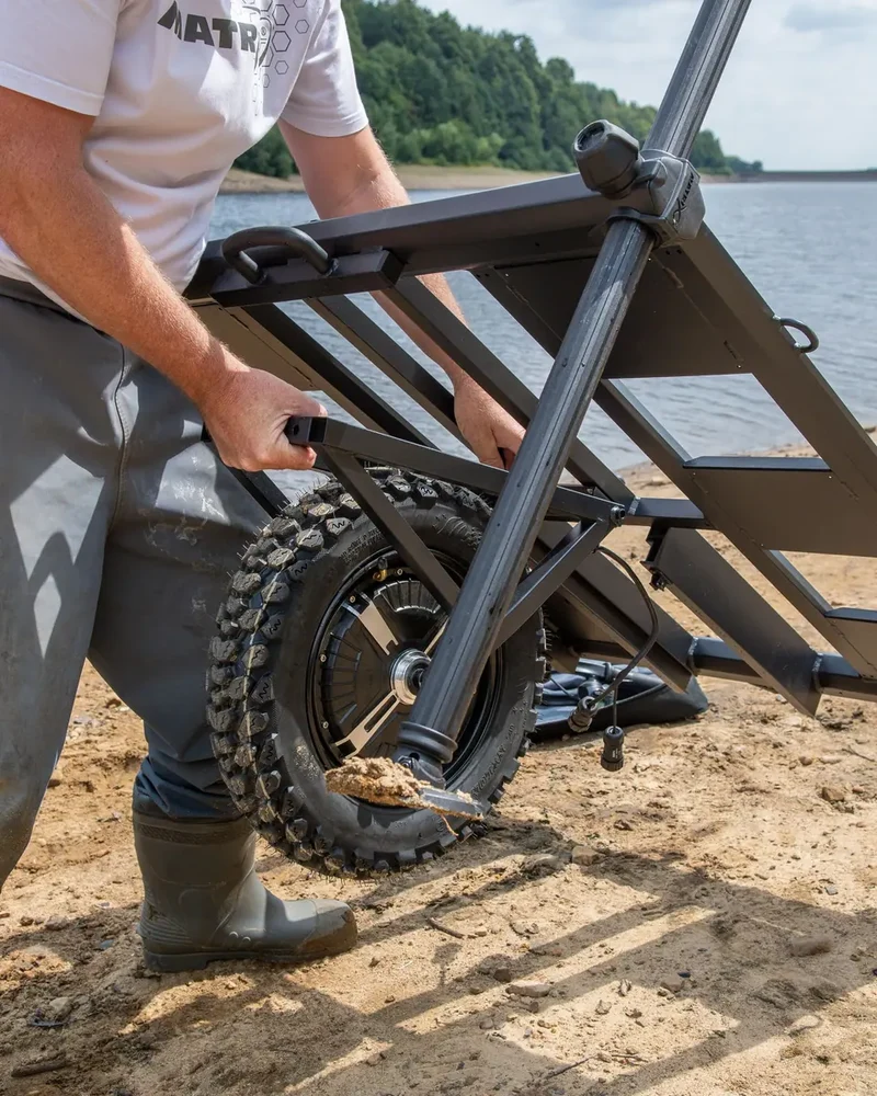 XR Duralite Platform Power Barrow – Elektrische Transportkar