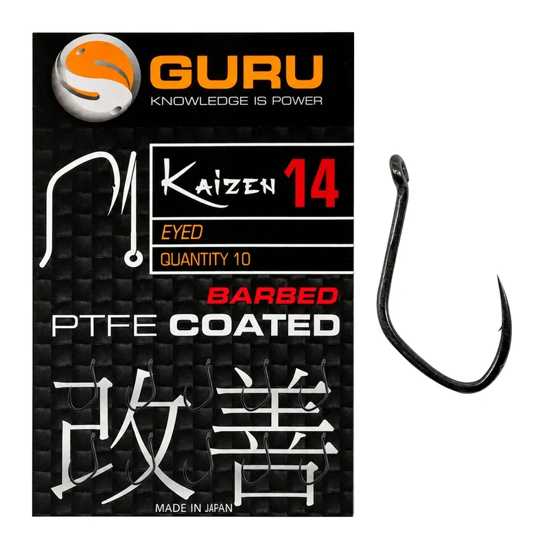 Kaizen Eyed Barbed – Haak met Oog en met Weerhaak