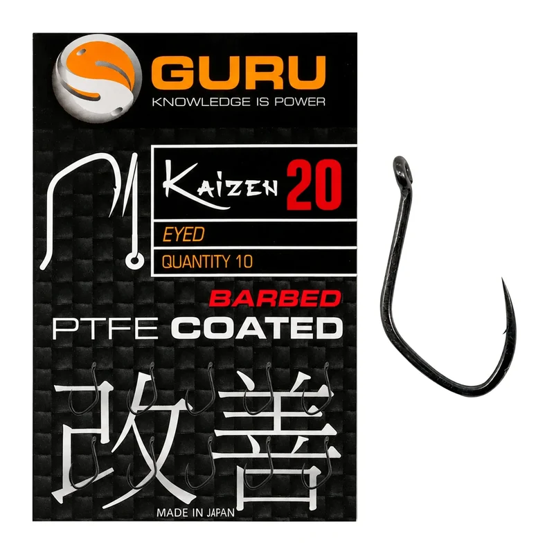 Kaizen Eyed Barbed – Haak met Oog en met Weerhaak