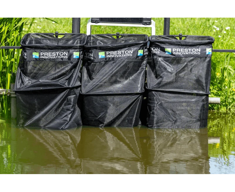 Triple 2.5m Carp Keepnet Pack – Set van 3 Leefnetten