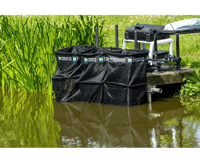 Triple 2.5m Carp Keepnet Pack – Set van 3 Leefnetten