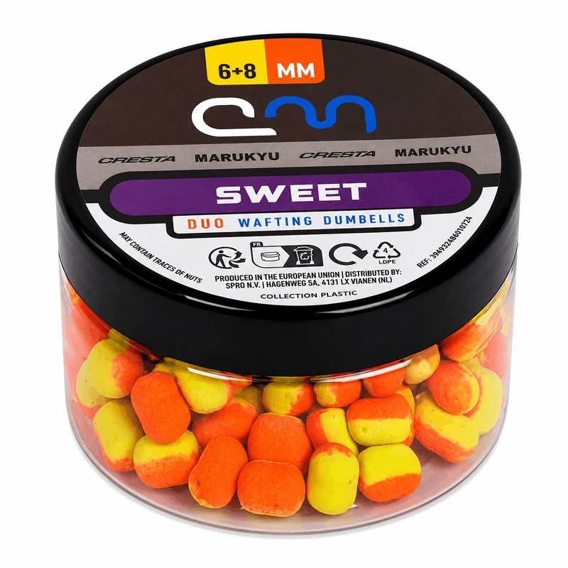 Marukyu Dumbell Wafters Duo 6+8mm