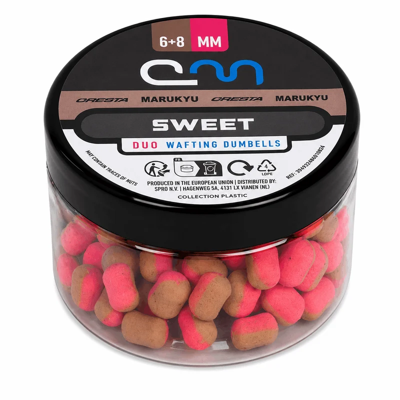 Marukyu Dumbell Wafters Duo 6+8mm