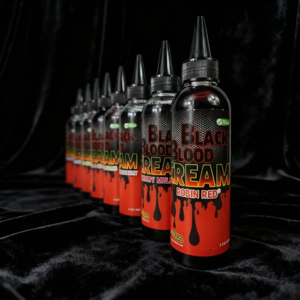 Liquide Pro Elite Baits Black Blood Cream