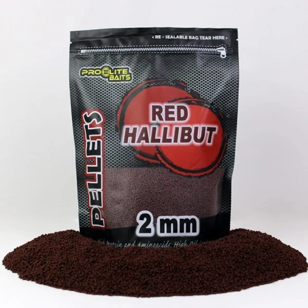 Pellets Pro Elite Baits Red Hallibut