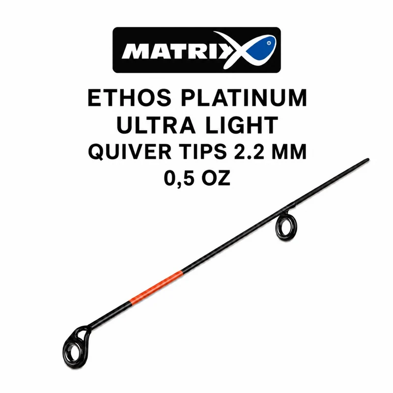 Ethos Platinum Ultra Light Quiver Tips 2.2mm – Feedertoppen
