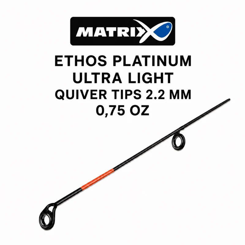 Ethos Platinum Ultra Light Quiver Tips 2.2mm – Feedertoppen