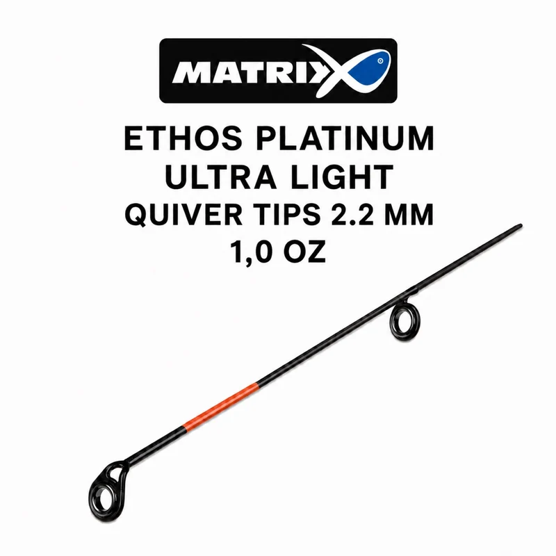 Ethos Platinum Ultra Light Quiver Tips 2.2mm – Feedertoppen