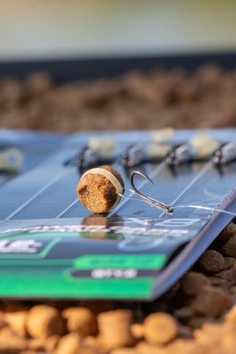 X8 X-Power Carp Band Rigs 4" Barbless – 10 cm Onderlijnen met Bait Band en Zonder Weerhaak (8 stuks)