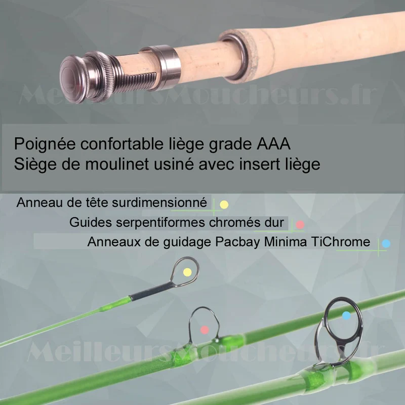 Canne MAXCATCH TROUTLITE 9' #5 IM12