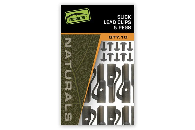 Clip plomb avec butée Fox Edges Naturals Slik