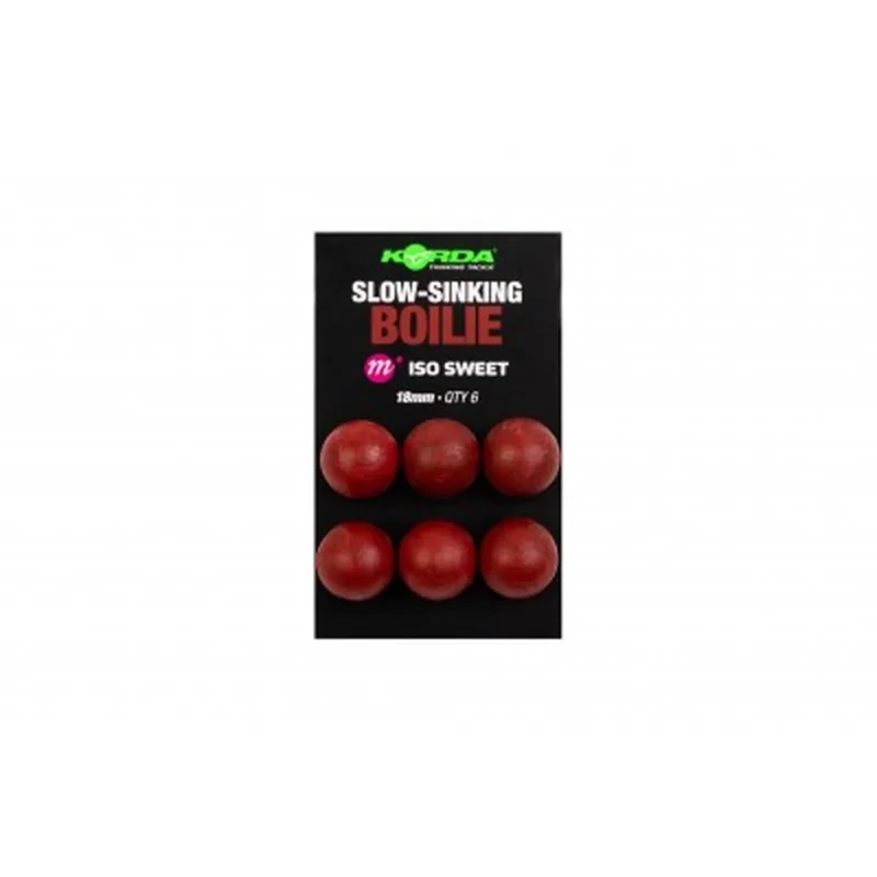 Bouillettes Slow Sinking Korda ISO Sweet 18 mm