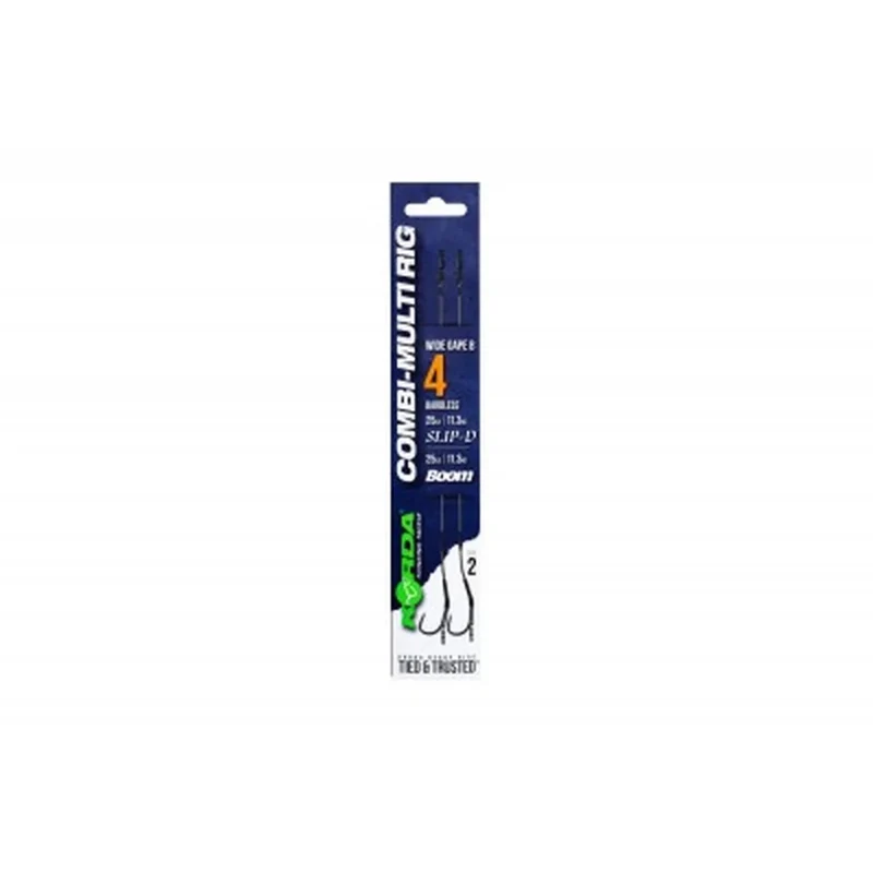 Hameçons montés Korda Combi Multi Rig Wide Gape X