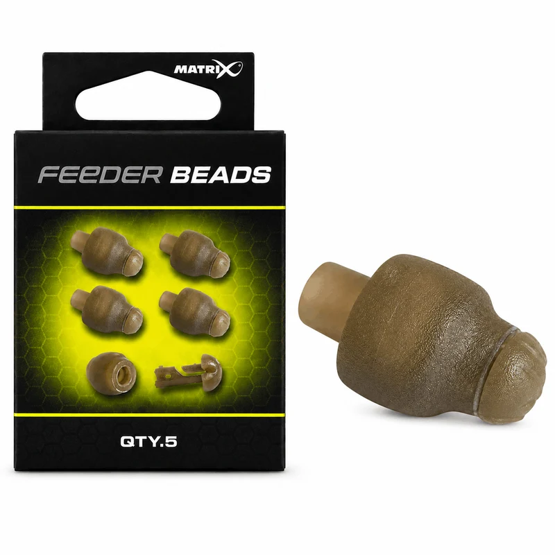 Feeder Beads – Snelwisselconnectoren voor Feedermontages (5 stuks)