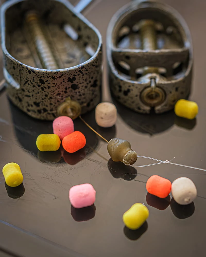 Hooklength Beads – Snelwisselconnectoren voor Onderlijnen (5 stuks)