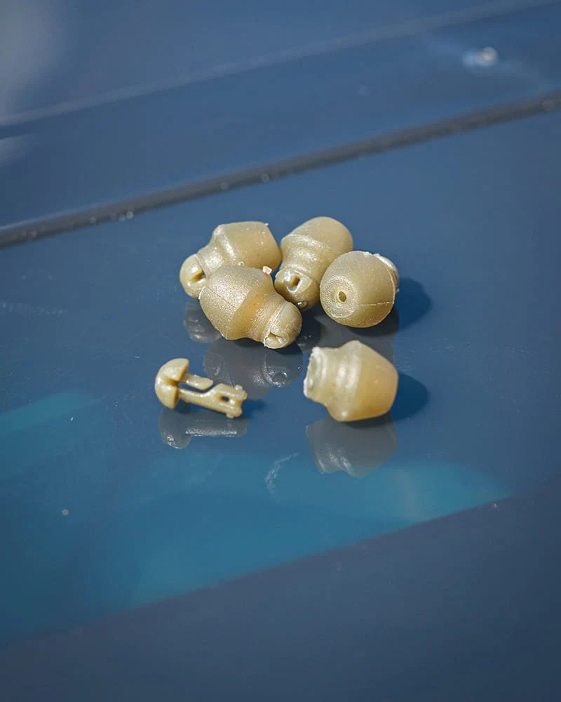 Hooklength Beads – Snelwisselconnectoren voor Onderlijnen (5 stuks)