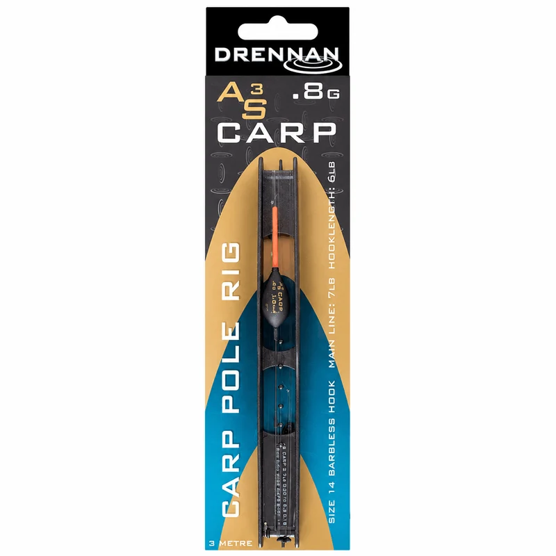 AS3 Carp Pole Rig – Kant-en-klare Tuigen