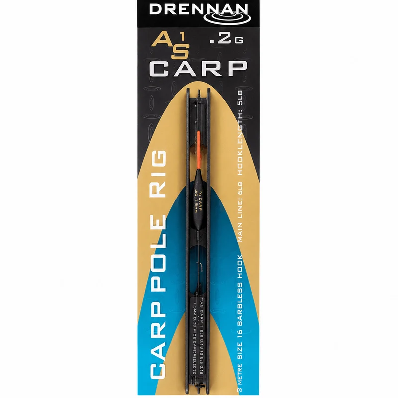 AS1 Carp Pole Rig – Kant-en-klare Tuigen