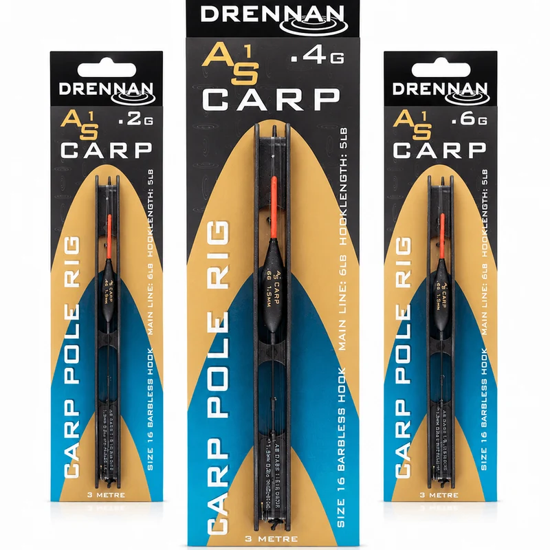 AS1 Carp Pole Rig – Kant-en-klare Tuigen
