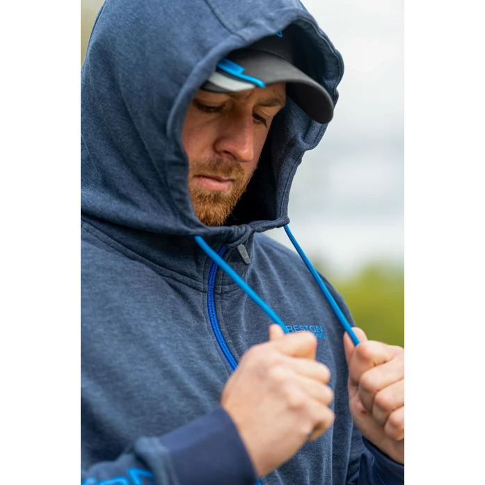 Navy Tide Zip Hoodie – Hoodie met Rits