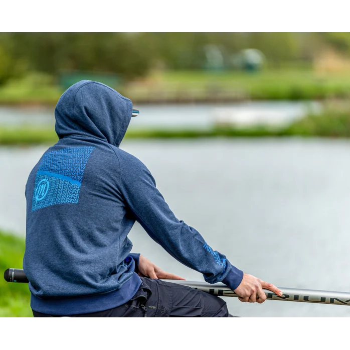 Navy Tide Zip Hoodie – Hoodie met Rits