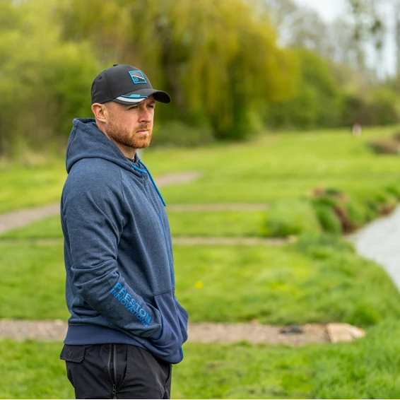 Navy Tide Zip Hoodie – Hoodie met Rits