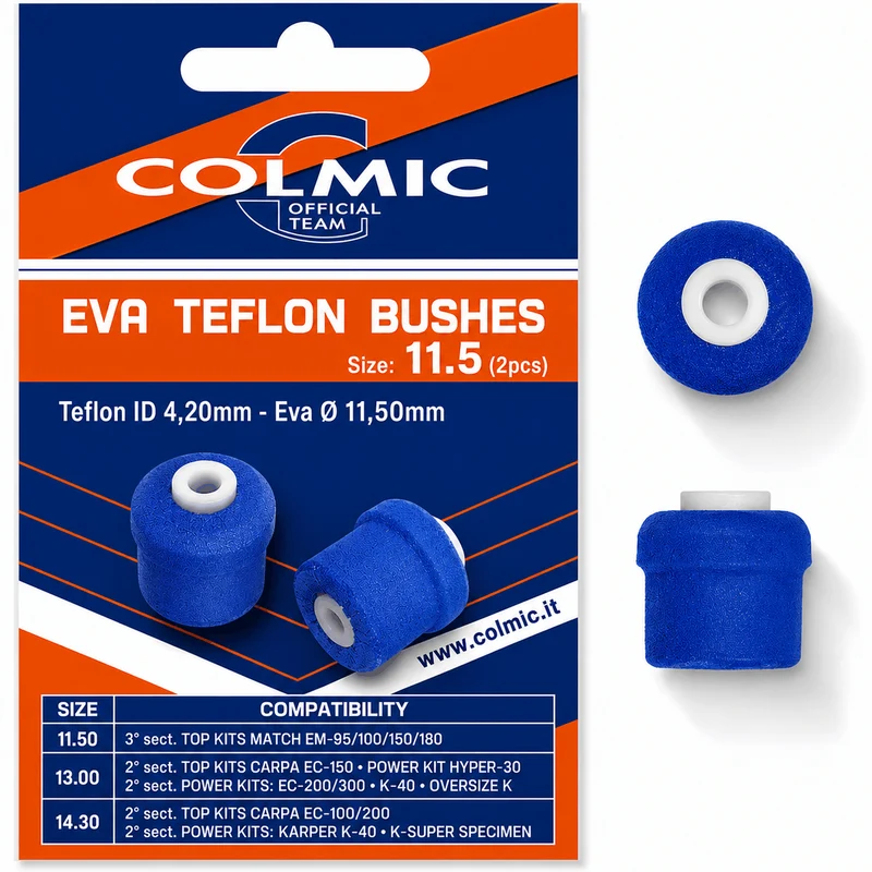 EVA Teflon Bushes – Interne Elastiekbussen