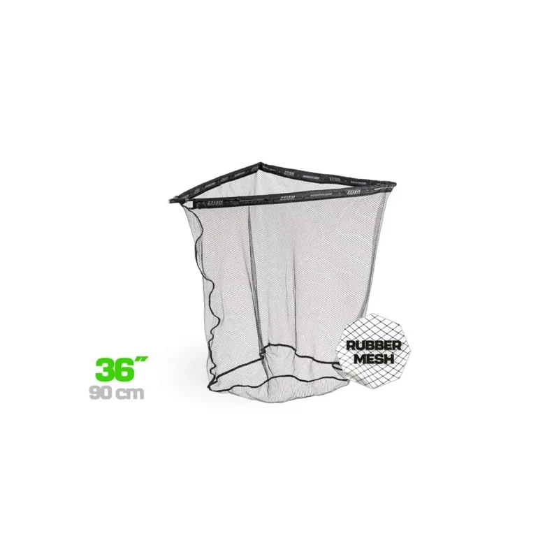 Épuisette Zfish Rubber Core 36" avec V et Fourreau