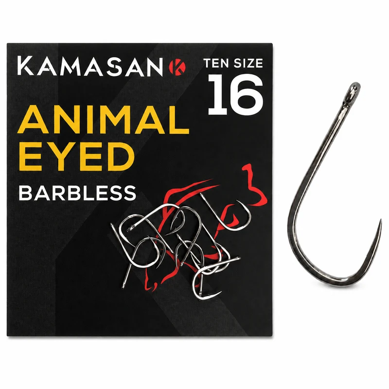 Animal Eyed Barbless – Haak met Oog en zonder Weerhaak - 🎁