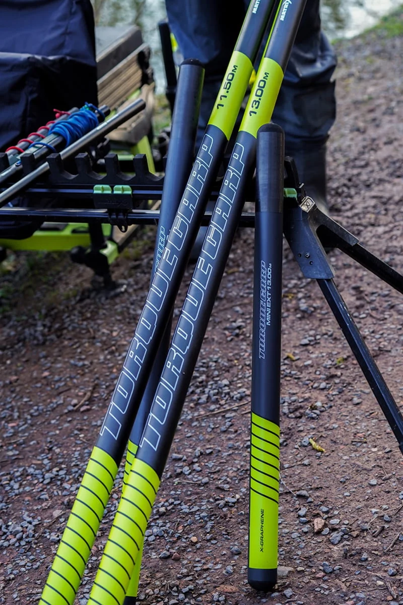 Torque Carp X Power Pole Package 11.5m – Pakket voor Vaste Hengel