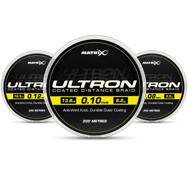 Ultron Coated Braid 200m – Gevlochten Vislijn