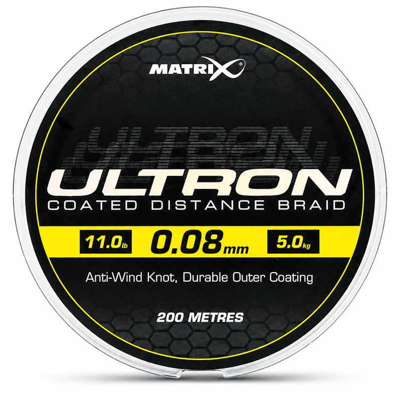 Ultron Coated Braid 200m – Gevlochten Vislijn