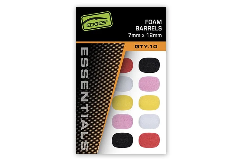 Billes Foam Fox Edges Mixed Couleurs 10x15 mm