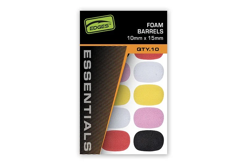 Billes Foam Fox Edges Mixed Couleurs 10x15 mm
