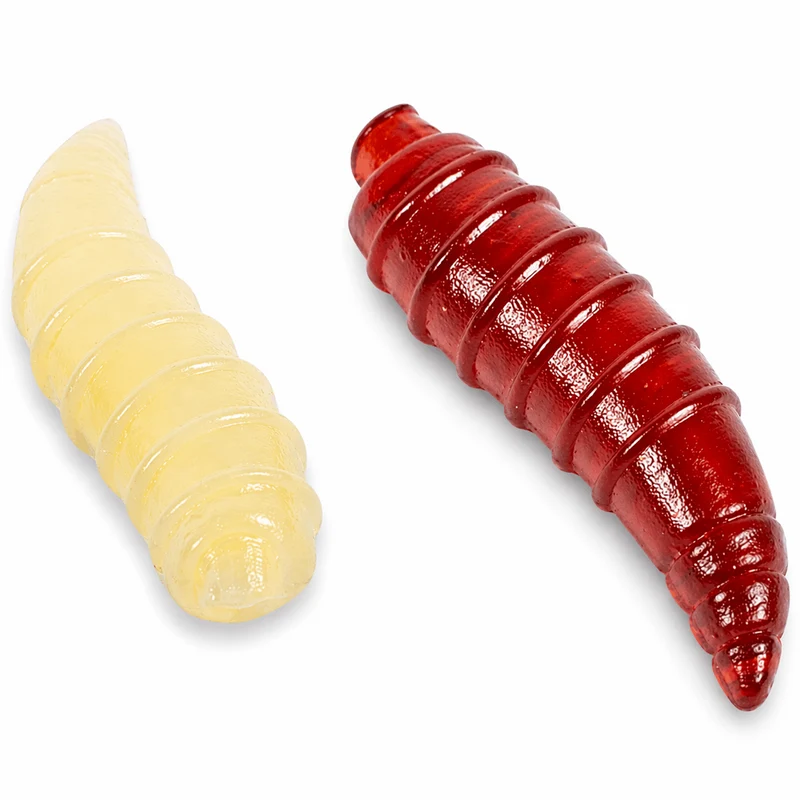 Floating Grubs - Imitation Maggots – Drijvende Imitatiemaden (40 stuks)
