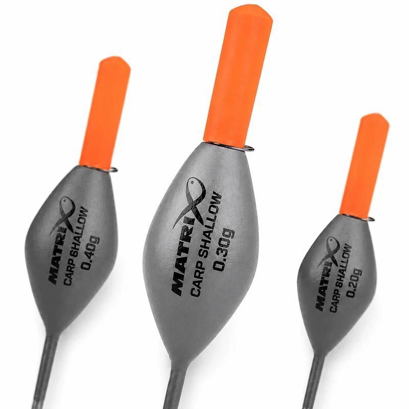 Carp Shallow Carbon Pole Floats – Ondiepwaterdobber (10 stuks)