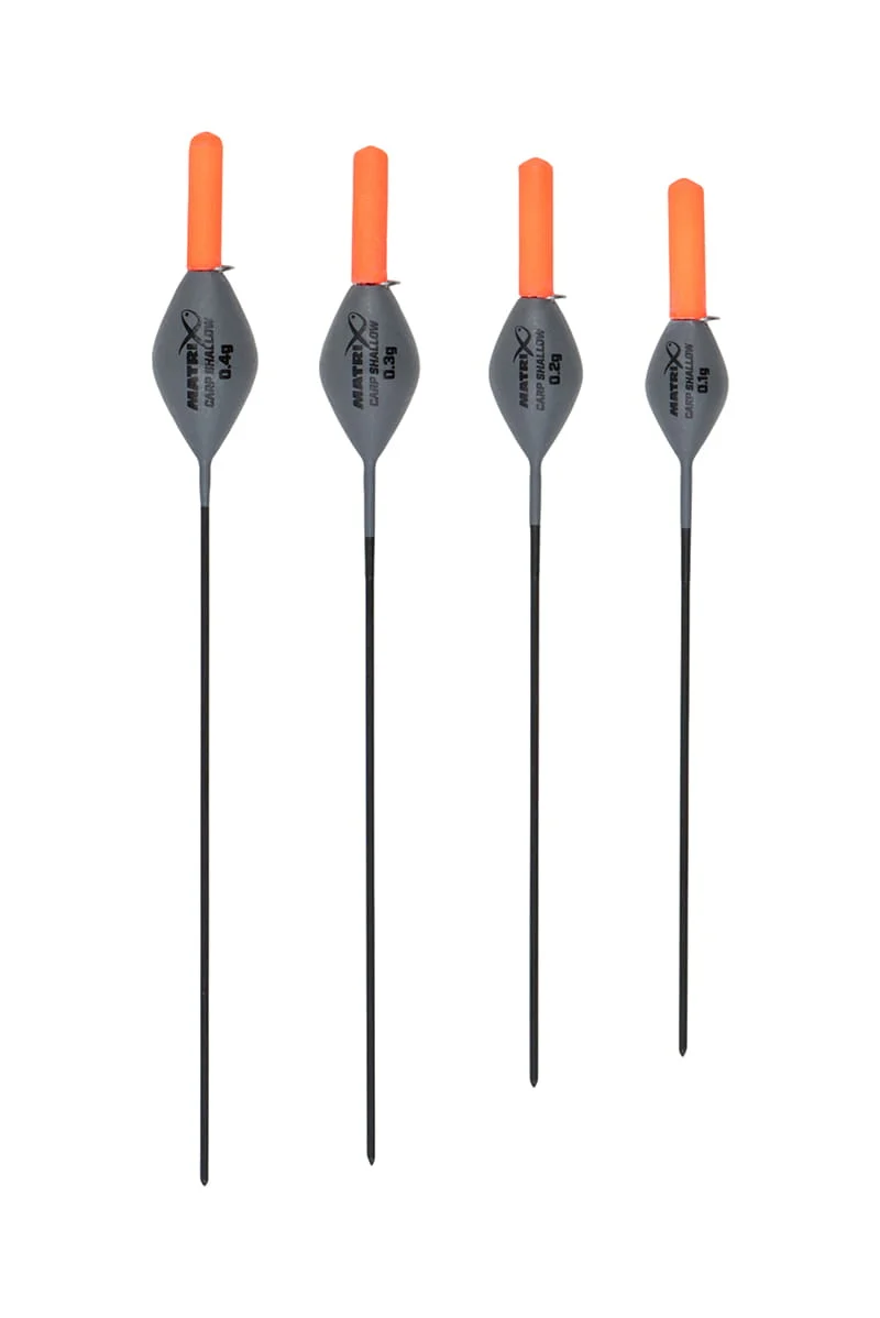 Carp Shallow Carbon Pole Floats – Ondiepwaterdobber (10 stuks)