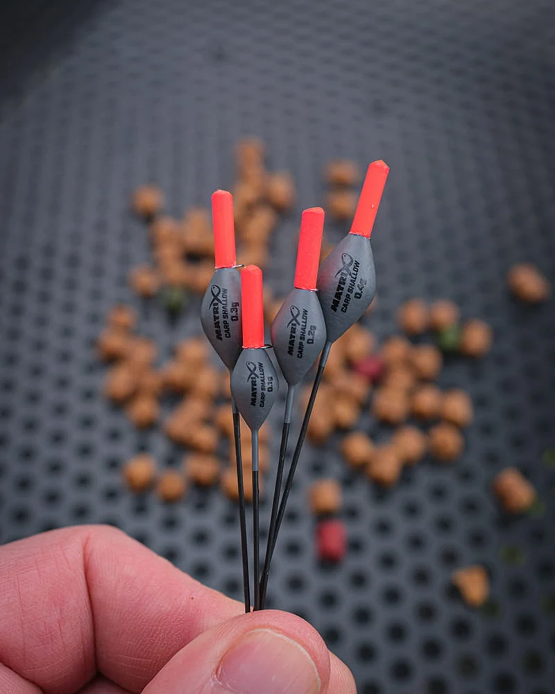 Carp Shallow Carbon Pole Floats – Ondiepwaterdobber (10 stuks)