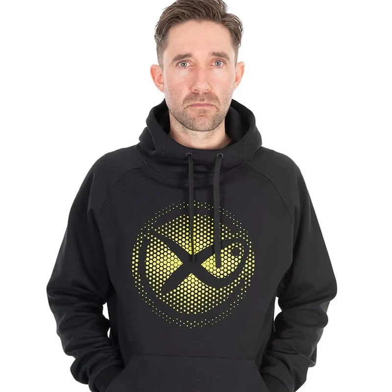 Fade Logo Hoody - Black/lime – Hoodie