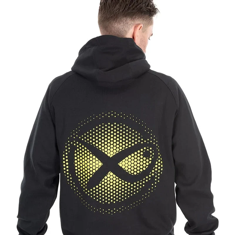 Fade Logo Hoody - Black/lime – Hoodie