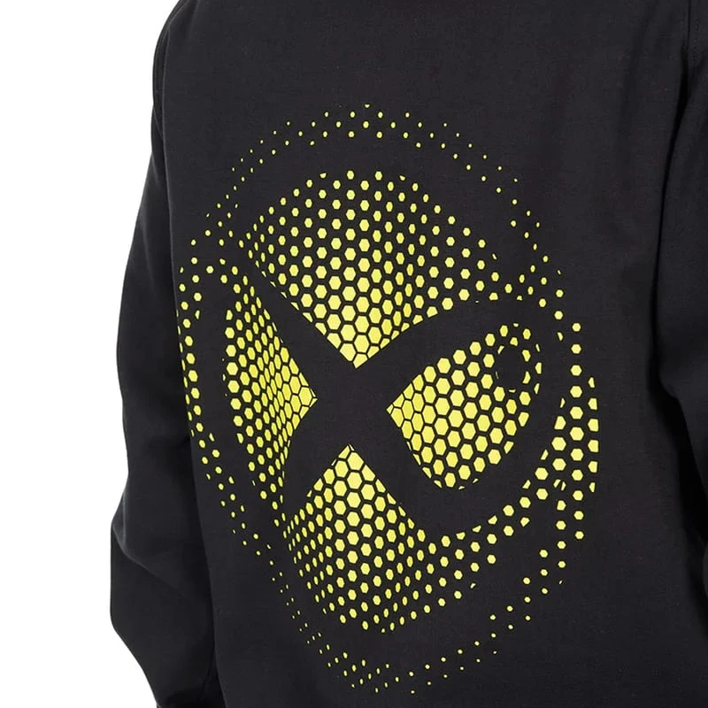 Fade Logo Hoody - Black/lime – Hoodie