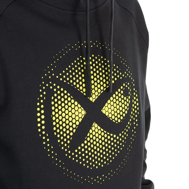 Fade Logo Hoody - Black/lime – Hoodie