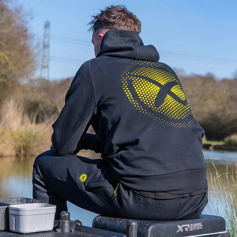 Fade Logo Hoody - Black/lime – Hoodie
